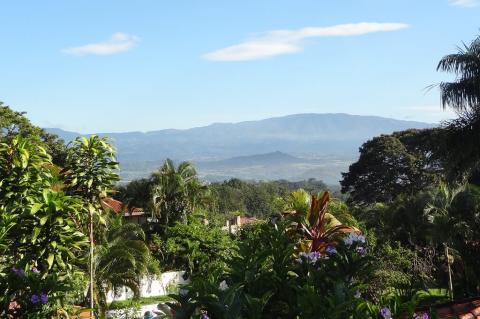 View towards Valle Central, Costa Rica