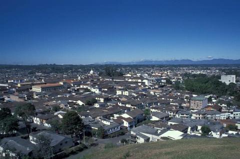 Popayán, Colombia panorama