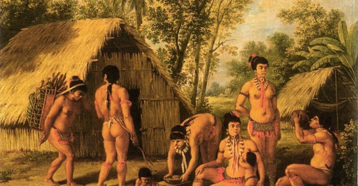 Agostino Brunias Carib Painting