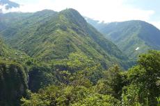 Landscape near Baños, Ecuador