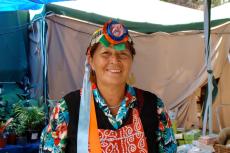 Mapuchita (Mapuche) native woman of Chile