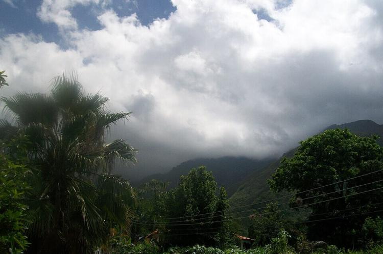 Inhabited south side of the Henri Pittier National Park, Maracay, Venezuela.