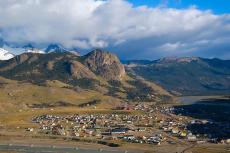 View of El Chaltén, Argentina