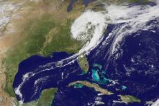 Aerial view of the Gulf of Mexico